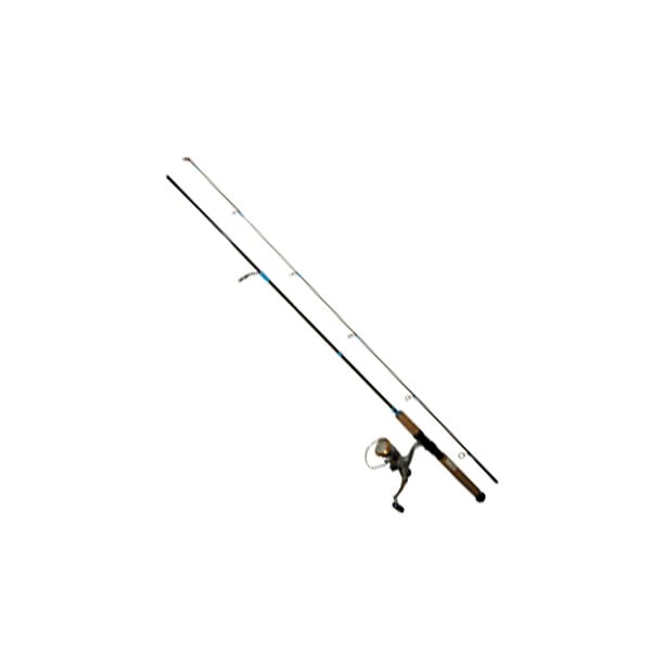 PERFECT PÊCHE - Canne spinning carbone 2 brins 2.10m + moulinet RD T3 - large