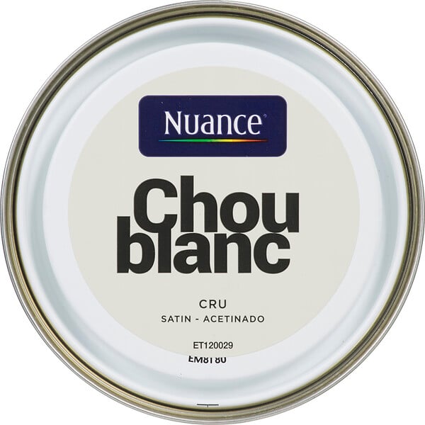 NUANCE - Peinture MonoCrème - Chou Blanc - Satin - 0,5L - large