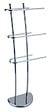 MSV - Porte-serviettes chromé L.30x18.5xh.104 cm - vignette