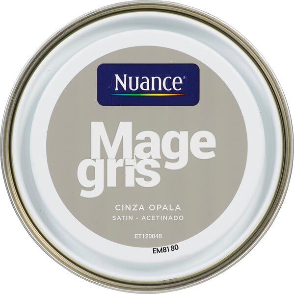 NUANCE - Peinture MonoCrème - Mage gris - Satin - 0,5L - large