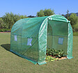 HABRITA - Serre de jardin tunnel structure métal 5m² - vignette