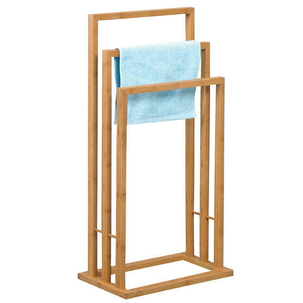 MSV - Porte serviette bambou 3 barres - large