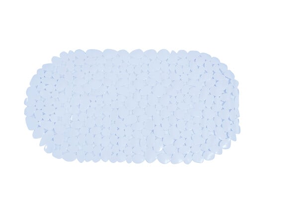 MSV - Fond de bain antidérapant L.68xl.35cm, blanc - large