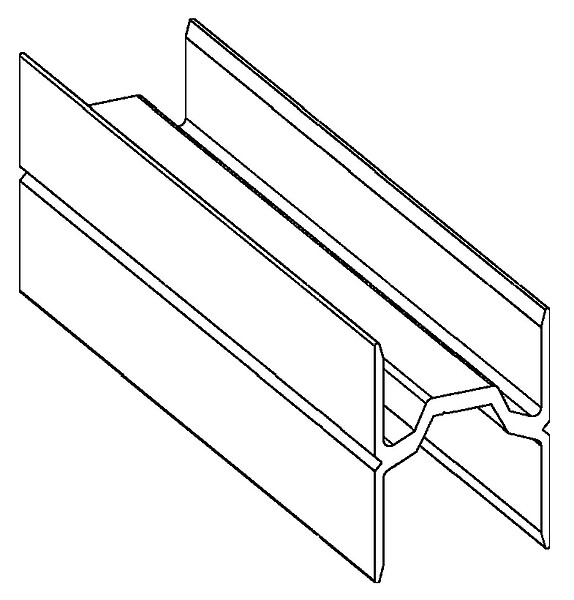 SYLWAY - Raidisseur en H, Aluminium, 1,65 m, SYLWAY - large