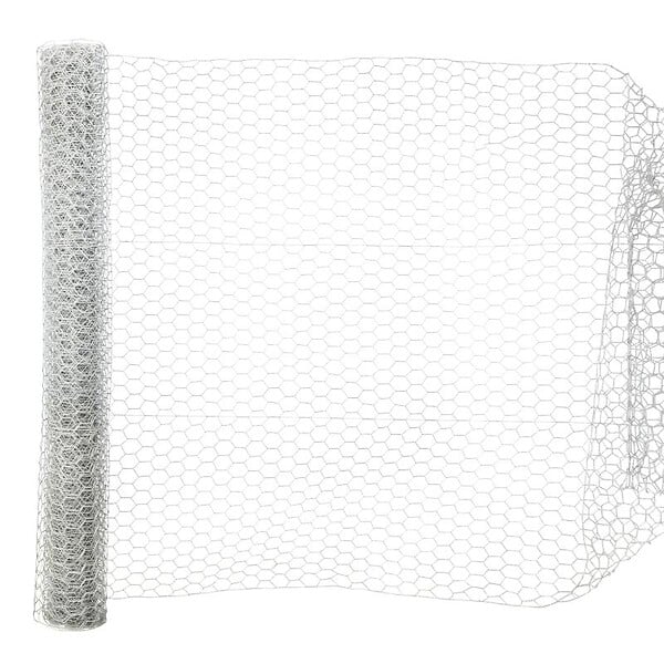 HEBEI - Grillage de volière en acier galvanisé - L.10xl.1m - large