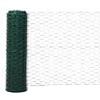 Volière triple torsion acier vert - maille 25x25mm - H.50cm - vignette