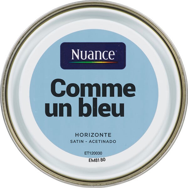 NUANCE - Peinture MonoCrème - Comme un bleu - Satin - 0,5L - large