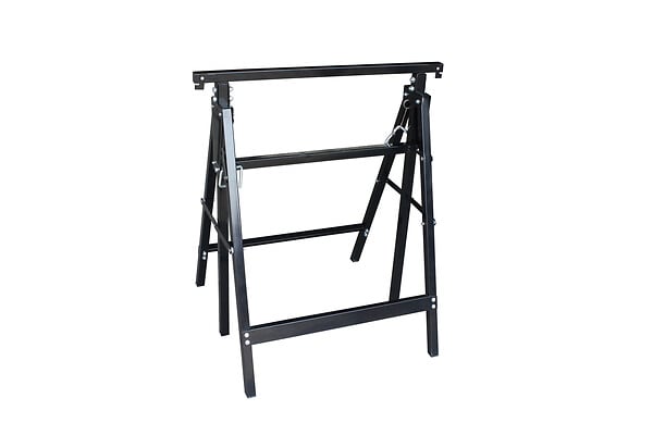 Tréteau télescopique acier - 80 à 130cm - 180Kg - large