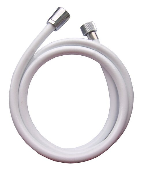 GO/ON - Flexible de douche PVC blanc 150  cm - large