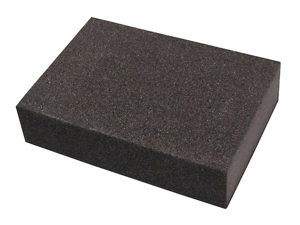 Eponge abrasive double face moyen et fin grains - large