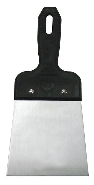 Couteau à enduire lame acier 12cm - large