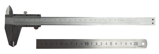 Réglet métal 30cm - large