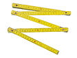 Mètre pliant 2 m bois - vignette