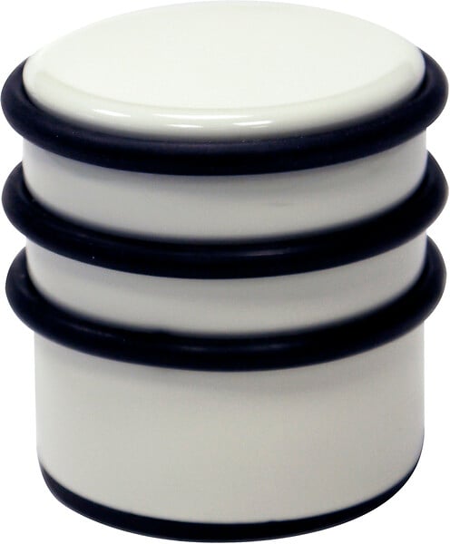 Bloque Porte  blanc Laqué. 1,2Kg - large