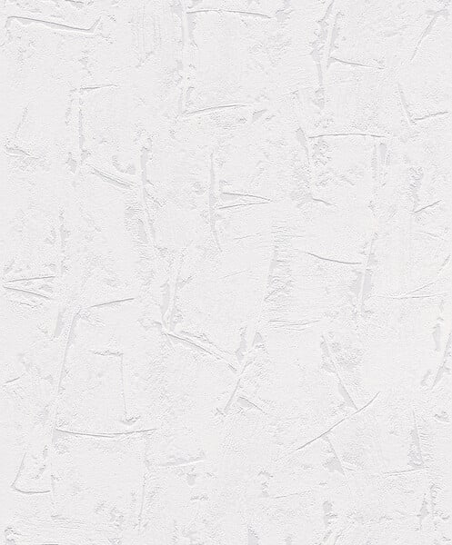 AS CREATION - Papier peint expansé sur intissé série Nefta taloché blanc - large