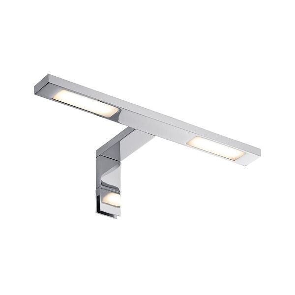 PAULMANN - Luminaire d'armoire LED - Chrome - Galeria - 2x3,2W - large