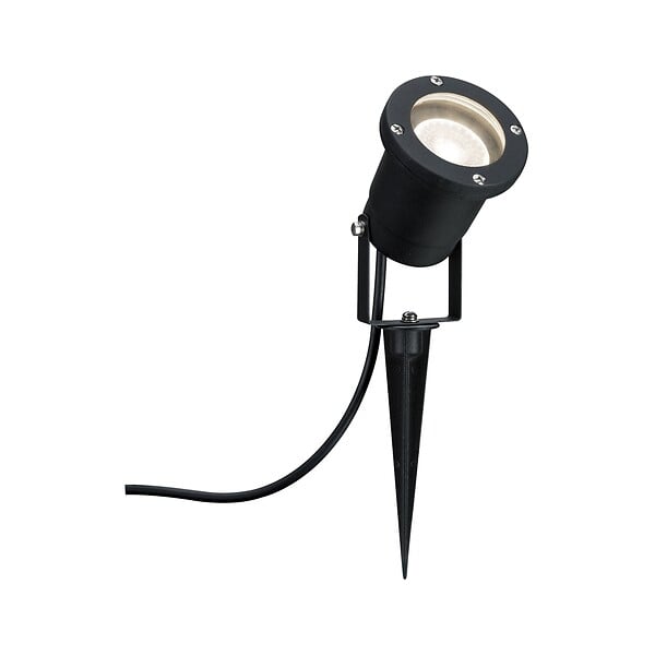 PAULMANN - Spot jardin LED aluminium Gaen Spot Special Line Noir 3.5W - large