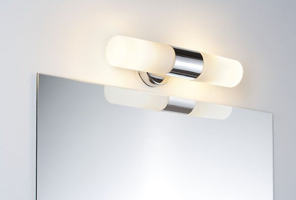 PAULMANN - Applique LED Lenia IP44 E14 2x20W Chrome - large