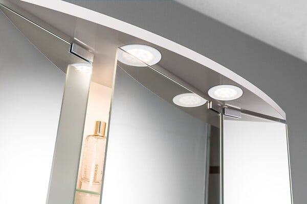 PAULMANN - Enc meub rd LED 2x2,5W 6VA 3000K Chr-Al - large
