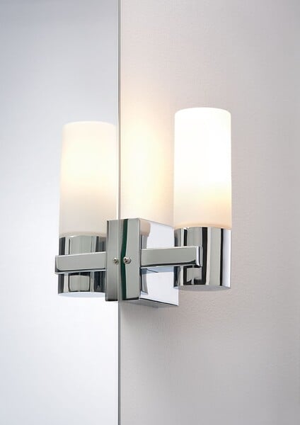 PAULMANN - Kit de deux appliques max Gemini - Chrome - 20W - large