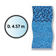 SWIMLINE - liner boulder forme ronde d.4.57m pour piscine hors sol - li1548sbo - vignette
