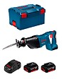 BOSCH - Scie Sabre BOSCH GSA 18 V-LI (2 x 5,0 Ah GAL1880CV L-Boxx 238) - vignette