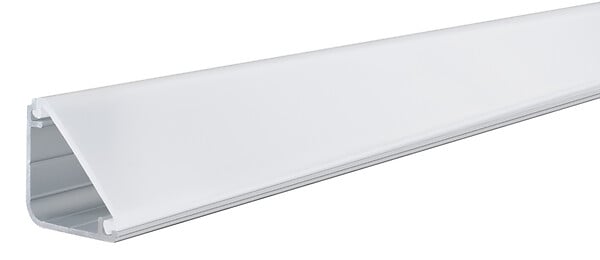 PAULMANN - Profil et diffuseur Delta aluminium 1m - large