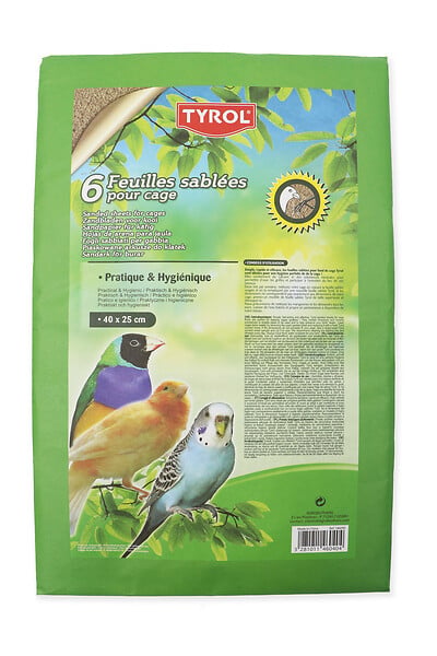 TYROL - 6 feuilles.sabl.mm 40x25 - large