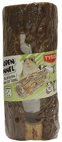 TYROL - Le tunnel de jeu diam 6x6x15cm rongeurs tyrol - large