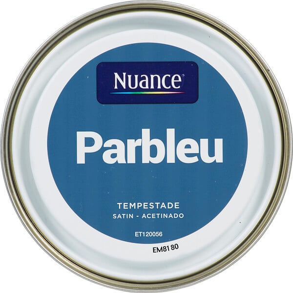 NUANCE - Peinture MonoCrème - Parbleu - Satin - 0,5L - large