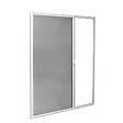 VOLET-MOUSTIQUAIRE - Moustiquaire Enroulable Latérale Alu H220 cm x L130 cm Blanc - vignette