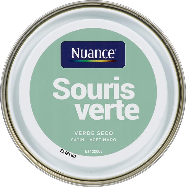 NUANCE - Peinture MonoCrème - Souris verte - Satin - 0,5L - large