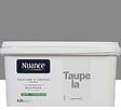 NUANCE - Peinture bicouche - Taupe la - Satin - 2,5L - vignette