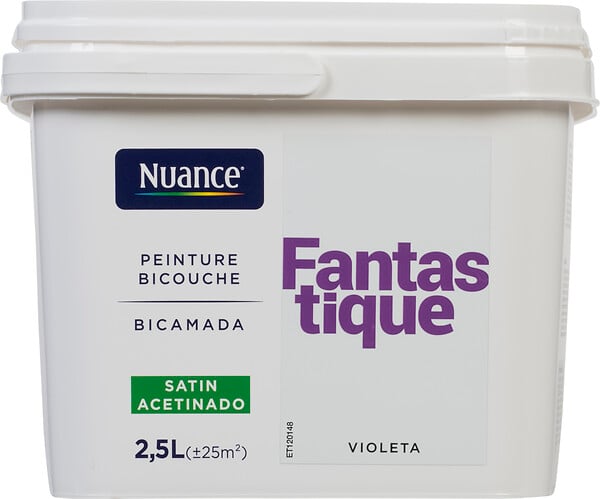 NUANCE - Peinture bicouche - Fantastique - Satin - 2,5L - large