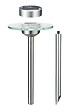 PAULMANN - Borne solaire UFO acier inoxydable IP44 LED 0.2W - vignette