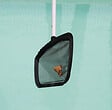 BYAQUALUX - Epuisette de surface piscine - ABS - Maille fine - vignette
