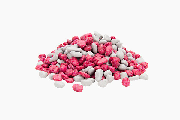 AGROBIOTHERS - Graviers vernis mix fushia-gris 2kg - large