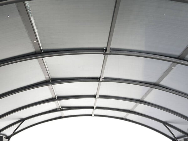 HESPERIDE - Carport métal Belize 14,70 m² - Hespéride - large