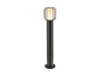SLV - Borne extérieure anthracite OVALISK 75 avec LED interrupteur CCT - SLV - vignette