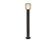SLV - Borne extérieure anthracite OVALISK 100 avec LED interrupteur CCT - SLV - vignette
