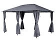 HESPERIDE - Tonnelle de jardin Santorini 3 x 4 m Ardoise - Hespéride - vignette