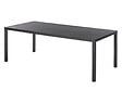 HESPERIDE - Table de jardin rectangulaire Piazza Aluminium 8 places Graphite - Hespéride - vignette