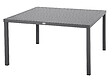 HESPERIDE - Table de jardin carrée Piazza 8 places Graphite - Hespéride - vignette
