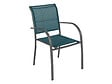 HESPERIDE - Fauteuil De Jardin En Texaline Piazza Bleu Canard / Graphite - Hespéride - vignette
