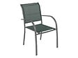 HESPERIDE - Fauteuil De Jardin En Texaline Piazza Olive / Graphite - Hespéride - vignette