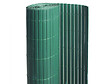 JARDIDECO - Canisse PVC double face Vert 6 m - 2 rouleaux de 3 x 1 m - Jardideco - vignette