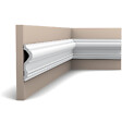 ORAC DECOR - Cimaise Classique Avec Arrondis P8050 - L200 X H12 X L3 - Orac Decor - vignette