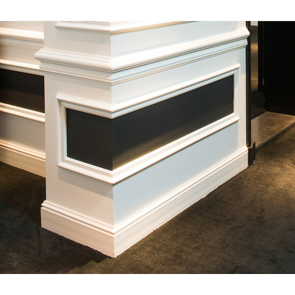 ORAC DECOR - Cimaise Classique Avec Arrondis P8050 - L200 X H12 X L3 - Orac Decor - large