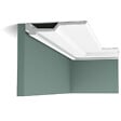 ORAC DECOR - Corniche Plate C354 - L200 X H4 X L21,5 - Orac Decor - vignette