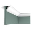 ORAC DECOR - Corniche Avec Une Simple Courbe Et Ligne Subtile Cx109 - L200 X H4,4 X L4,4 - Orac Decor - vignette